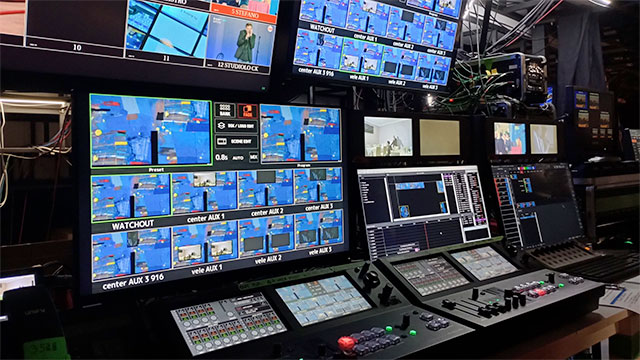 FILLandKEY Uses Roland VR-400UHD for Che Tempo Che Fa (Warner Bros. Discovery Nove)