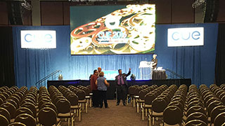 The Roland V-800HD Multi-Format Video Switcher Keeps Video Presentations at the CUE 2016 National Educational Conference Moving Seamlessly