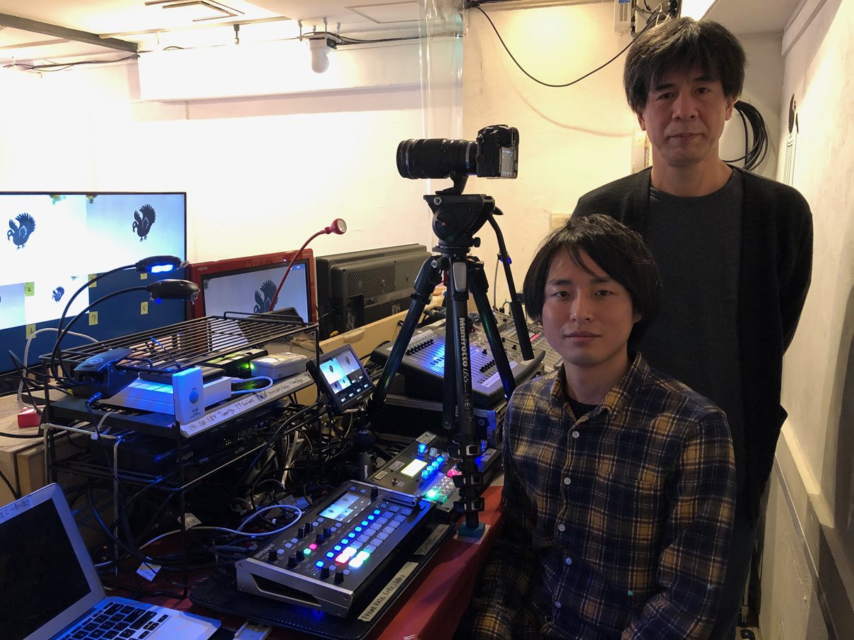 七面鳥運営する左右田氏とオペレーションを担当する宮本氏