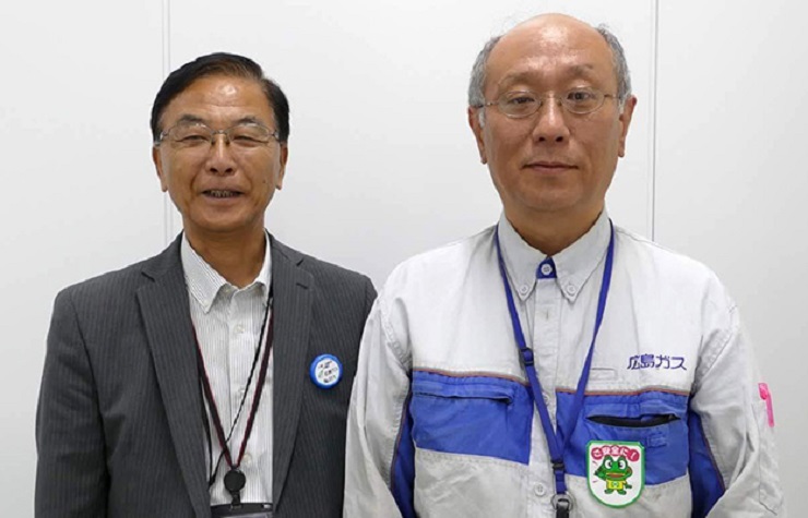 広島ガス株式会社 神垣康郎氏、北辰映電株式会社 松前徹氏