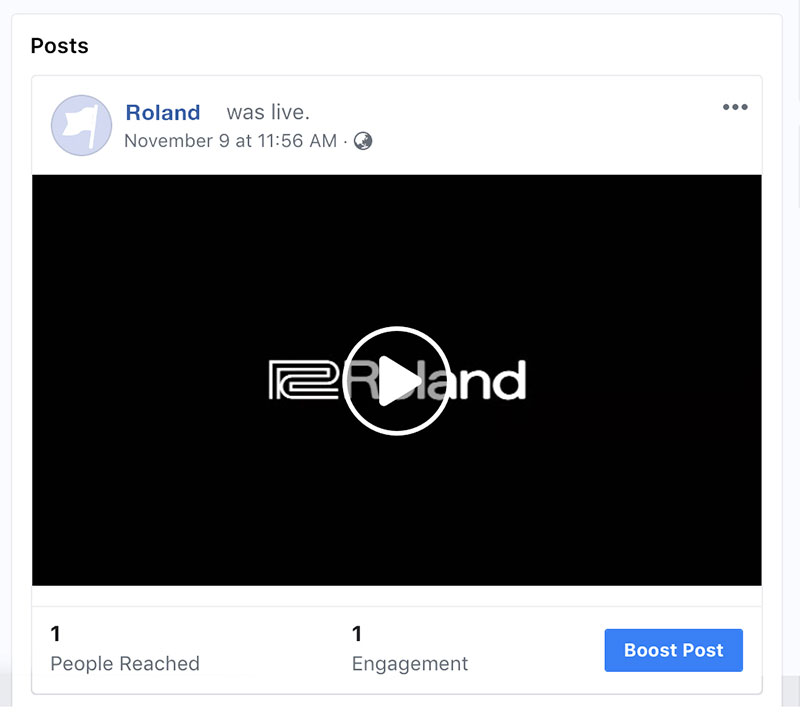 Facebook Live