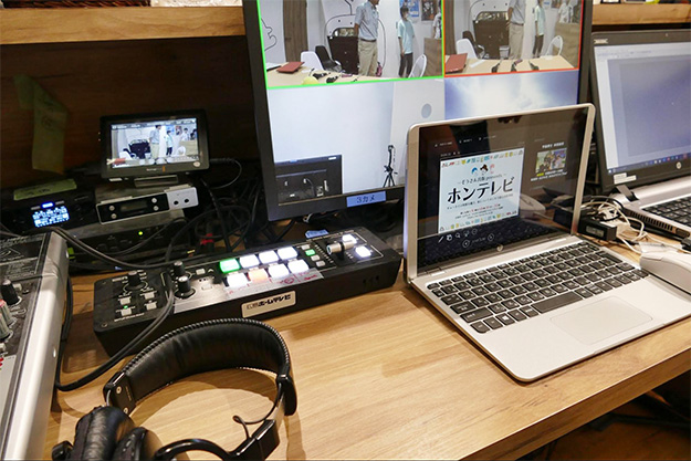 V-1HDを中心としたコンパクトな機材構成