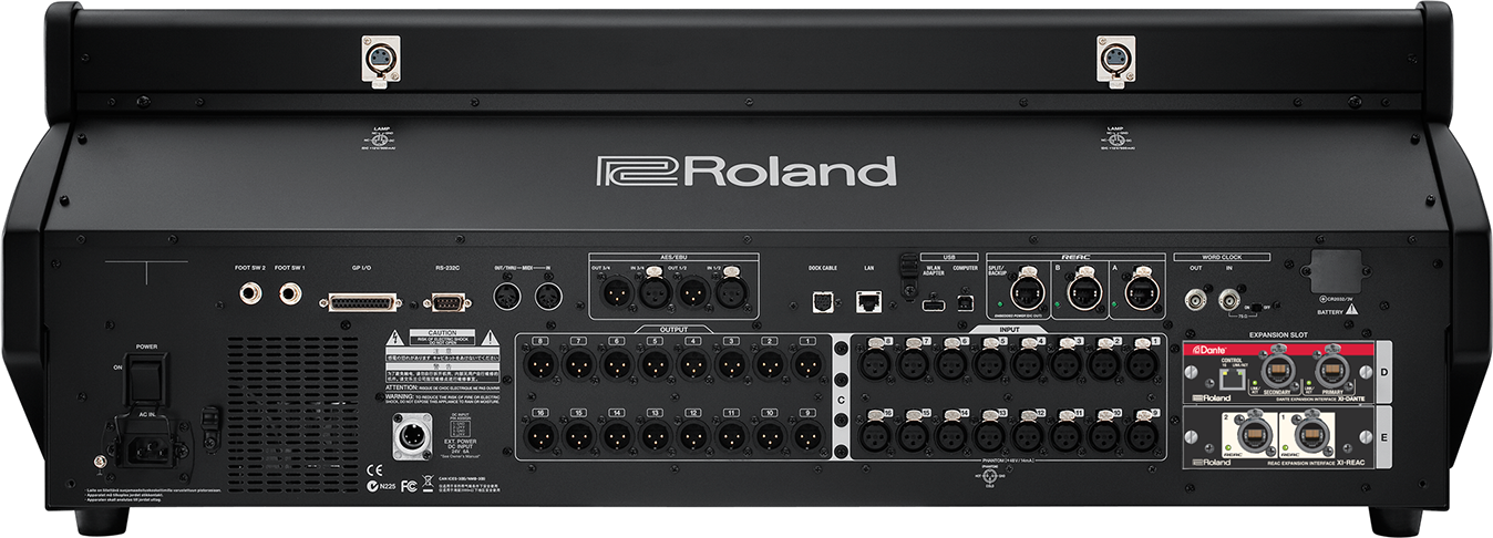 Roland M-5000 Rear