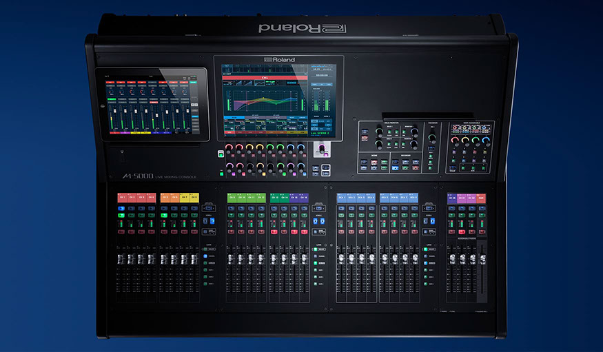 Roland M5000 Live Mixing Console Photo Gallery