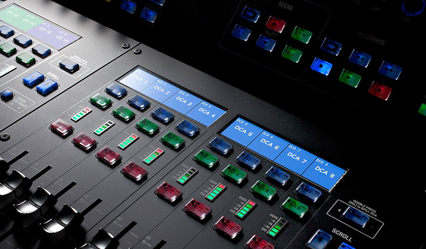 Roland M5000 Live Mixing Console Photo Gallery